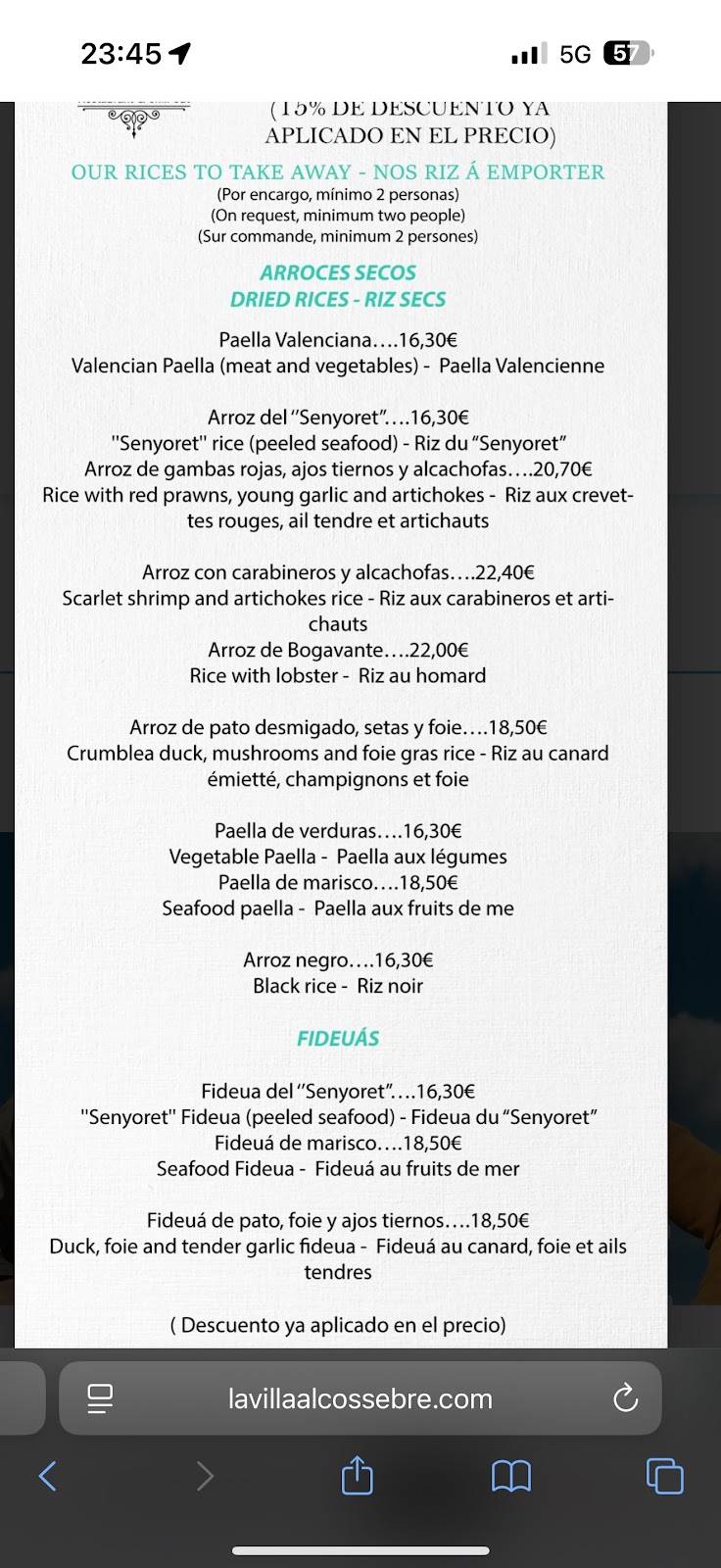 La VILLA Restaurante en Alcossebre — foto 2