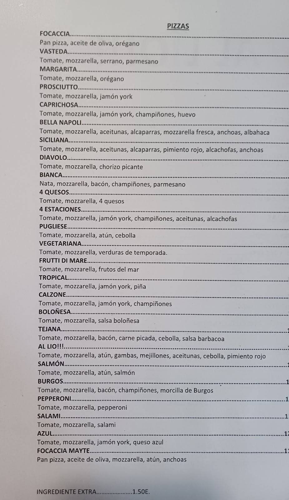 Pizzería restaurante al Lío!!! en Alcossebre — foto 2