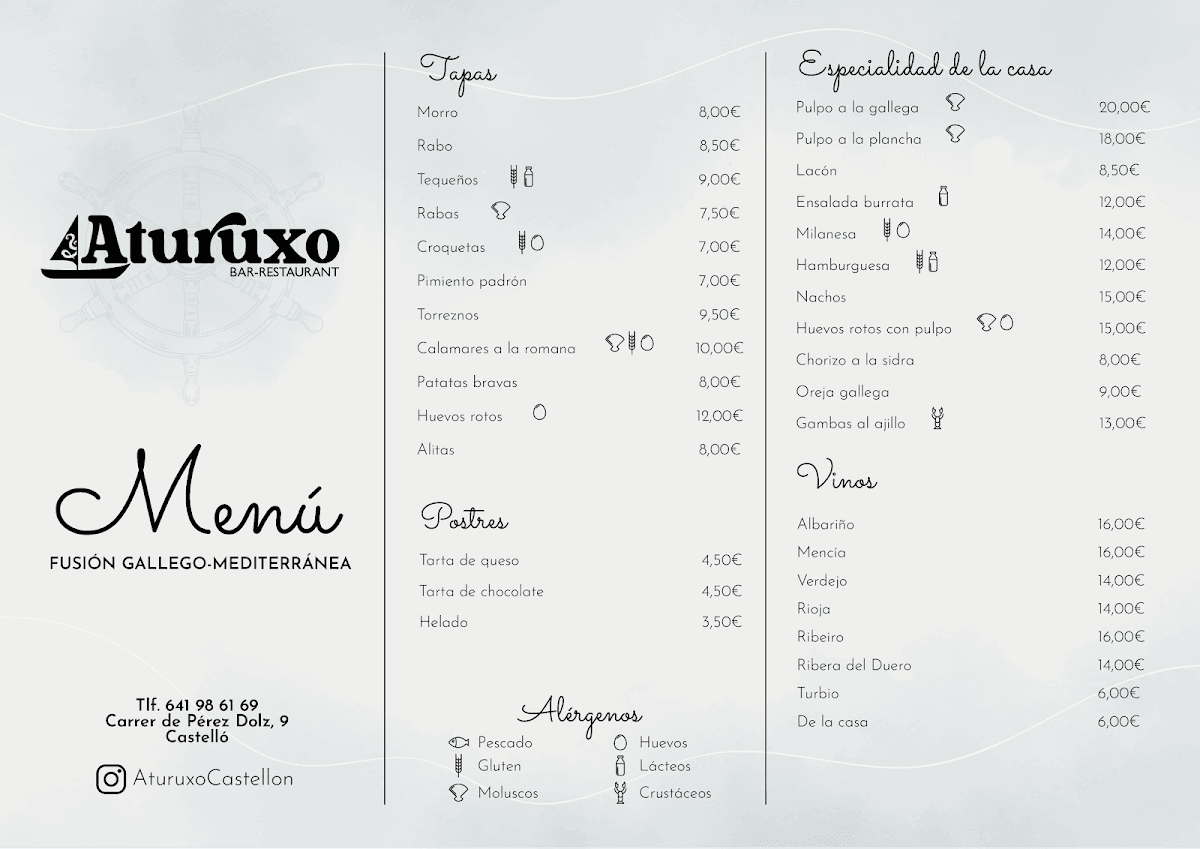 Aturuxo Bar-Restaurant en Castellón de la Plana — foto 3