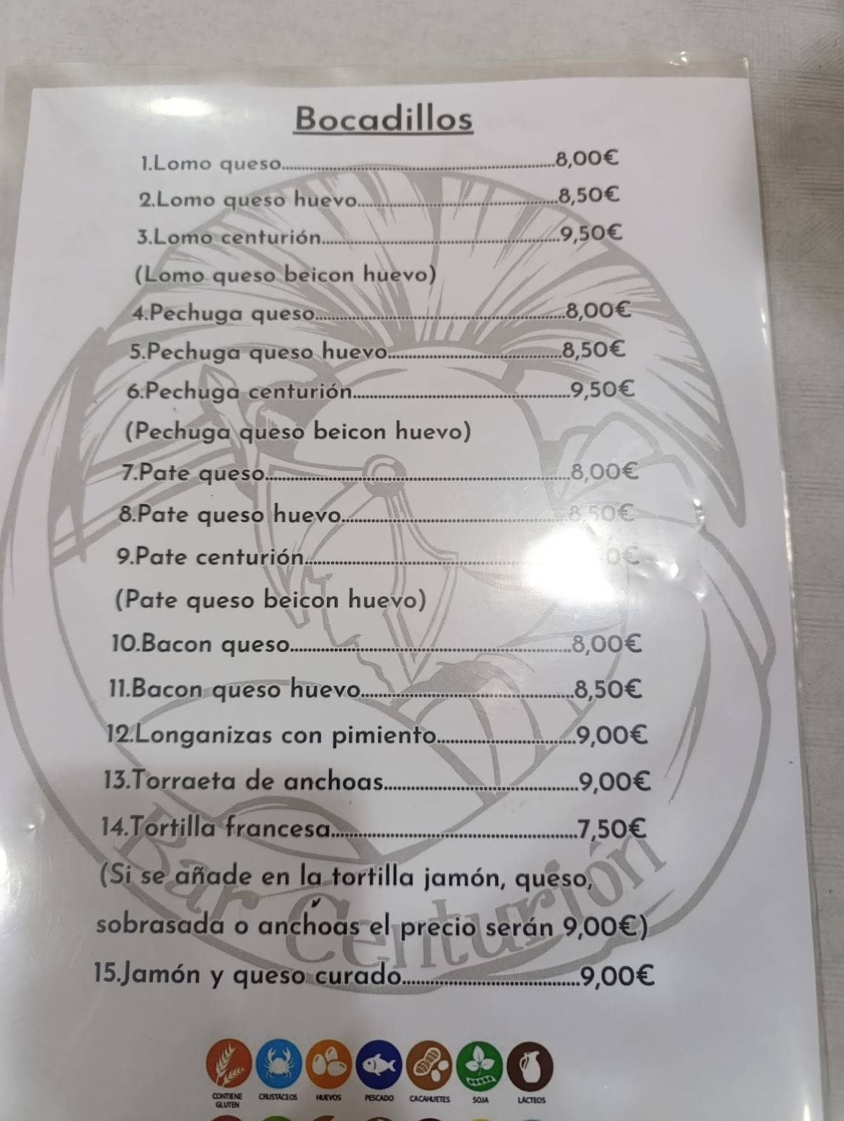 Bar Centurión en Castellón de la Plana — foto 3
