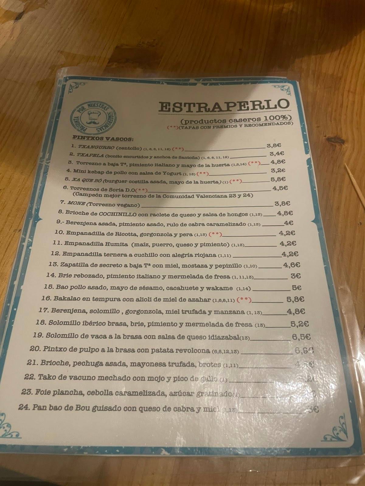 Bar de Pintxos en Castelló Estraperlo en Castellón de la Plana — foto 3