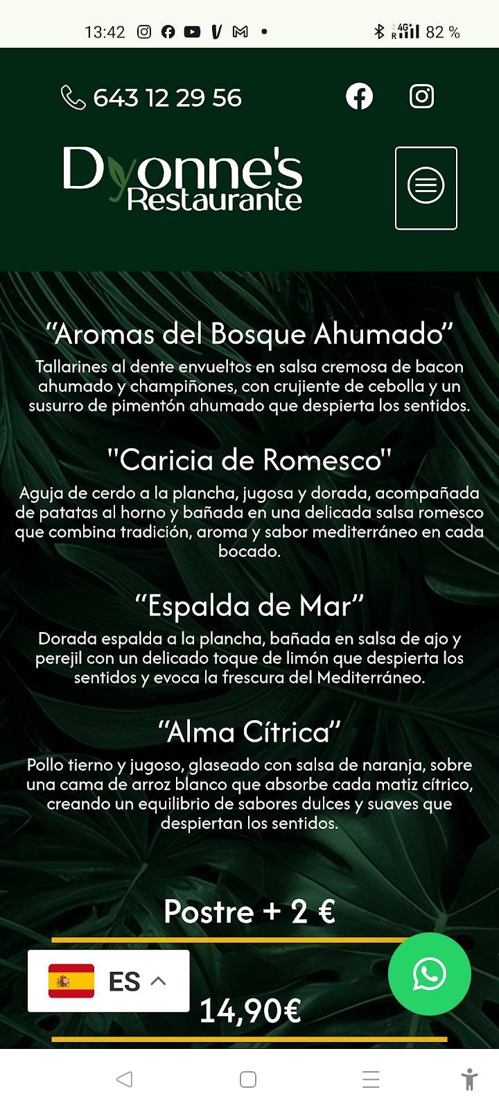 Dyonne's Restaurante en Castellón de la Plana — foto 3