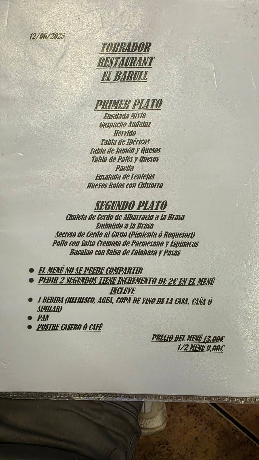 El Barull restaurante en Castellón de la Plana — foto 3