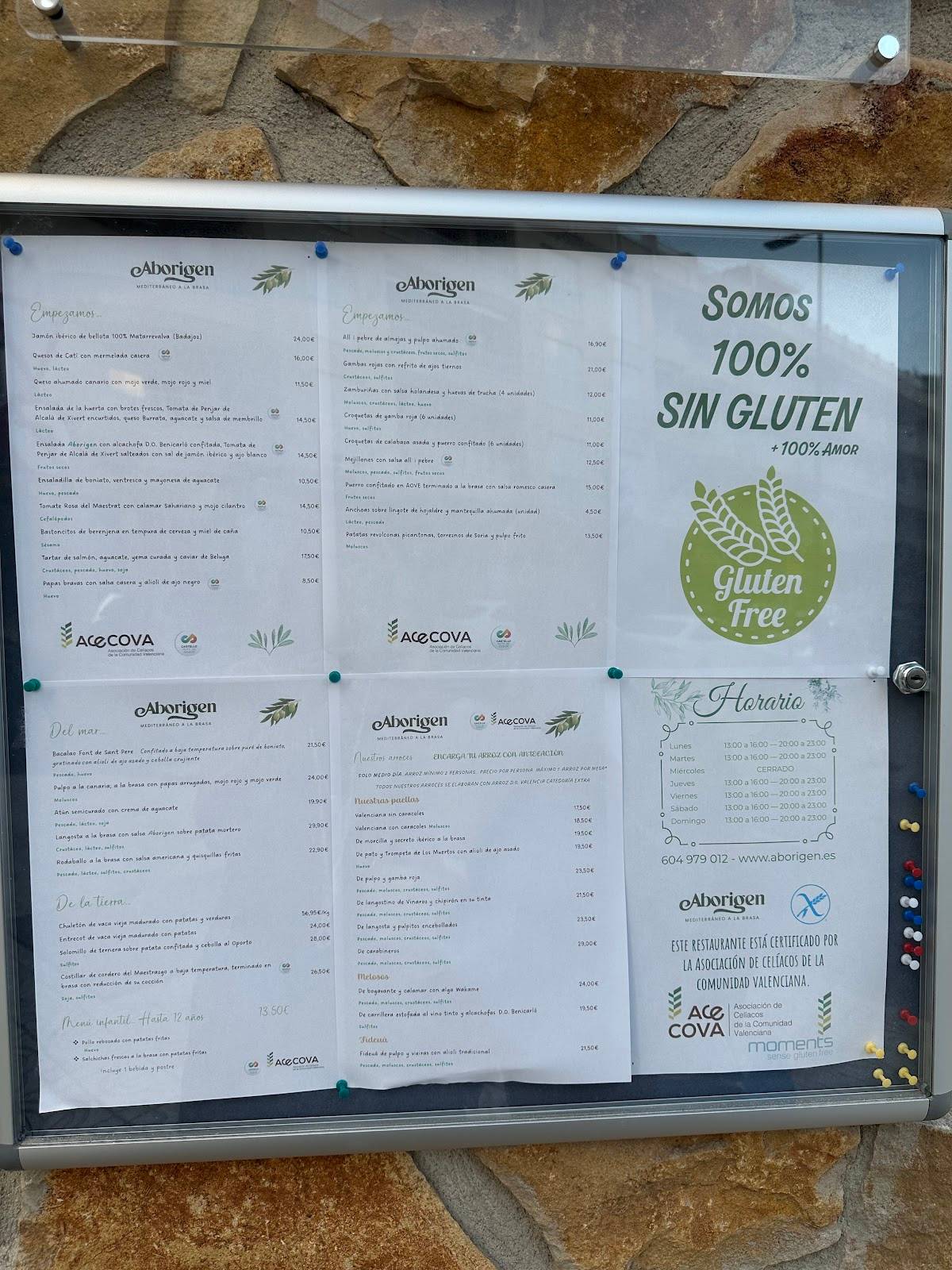 Aborigen Restaurante sin gluten en Peñíscola — foto 2