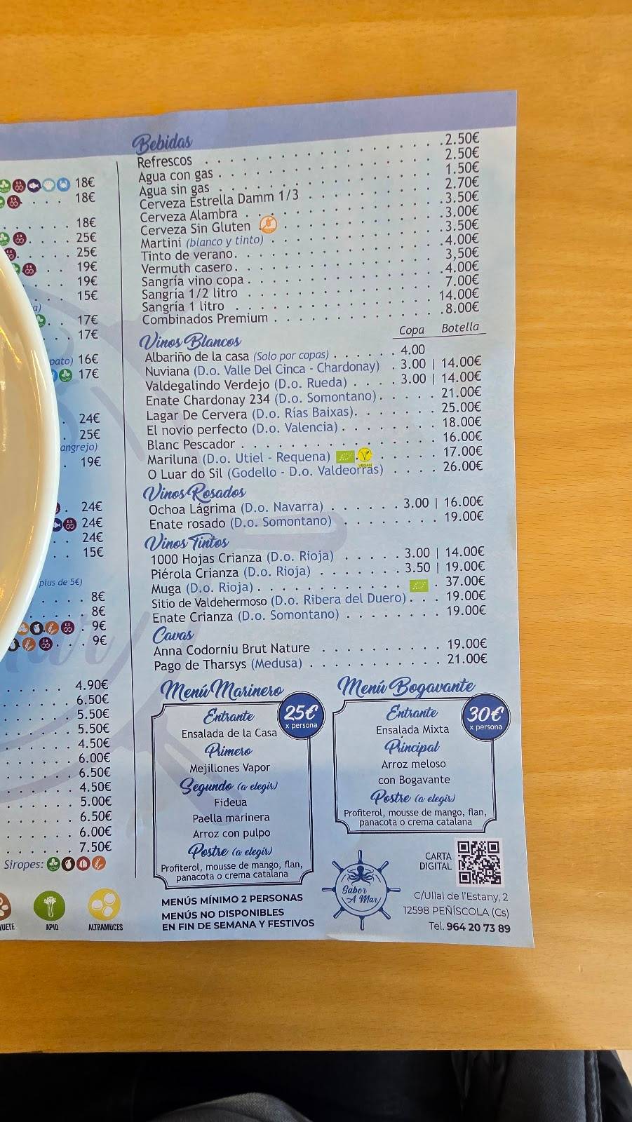 Arrocería - Bar de tapas Sabor a mar en Peñíscola — foto 2