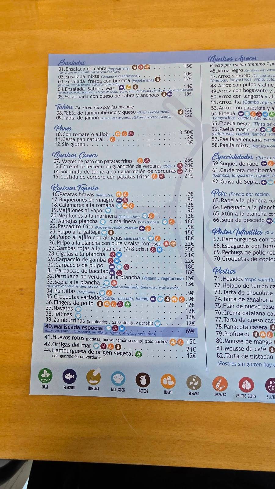 Arrocería - Bar de tapas Sabor a mar en Peñíscola — foto 4