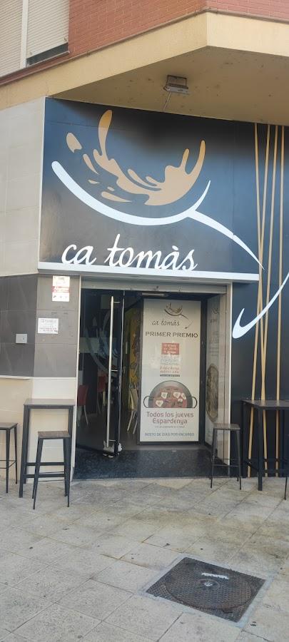 Ca Tomas - restaurante en Alzira, Valencia, España
