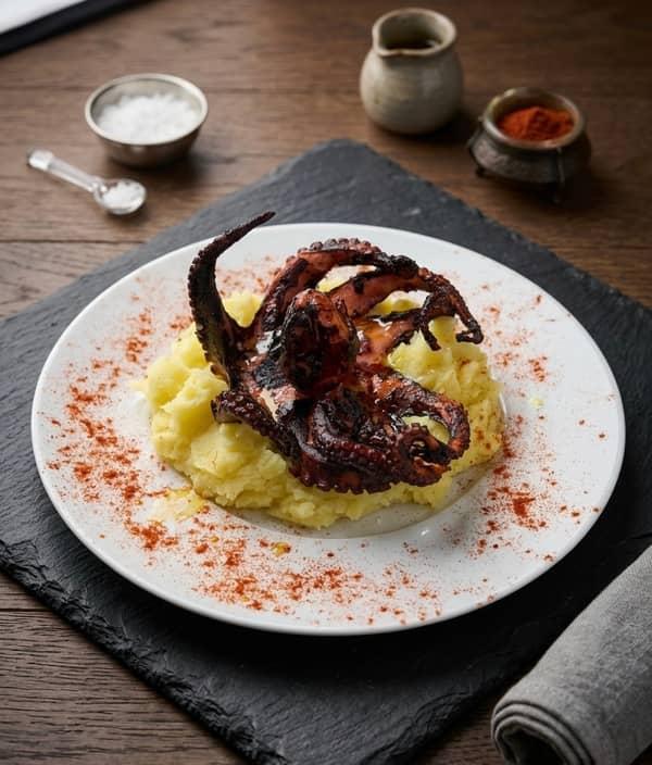 Pulpo entero brasa (500gr) en Restaurante Valentin, Alcossebre