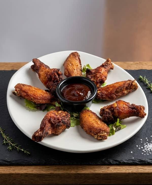 Alitas de pollo Tex - Mex en Restaurante Valentin, Alcossebre