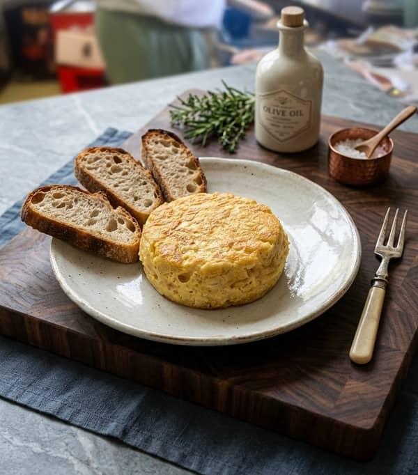 Tortilla de patatas en Restaurante Valentin, Alcossebre