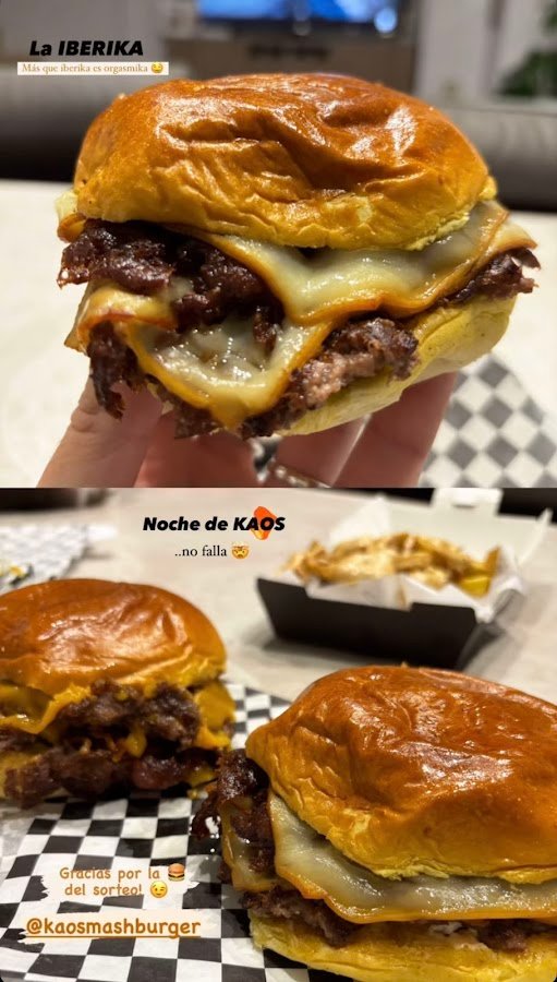 Kaos Smash Burger - restaurante en Alzira, Valencia, España