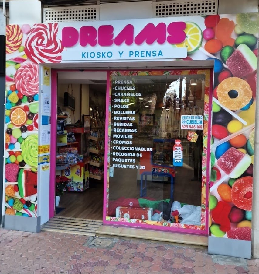 Kiosco y Prensa Dreams - restaurante en Alzira, Valencia, España