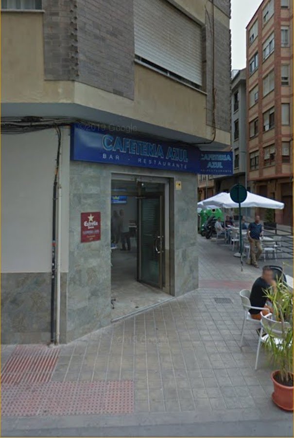Cafetería Azul - restaurante en Castellón de la Plana, Castellón, España