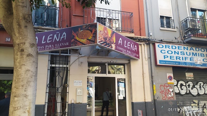 A leña - restaurante en Valencia, Valencia, España