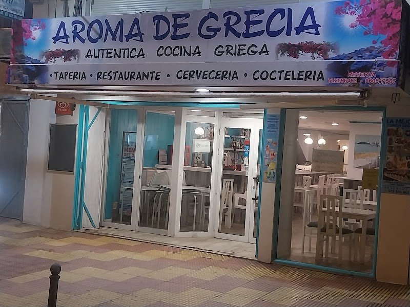 Aroma de Grecia - restaurante en Cullera, Valencia, España