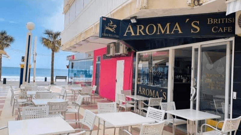 Aromas British Cafe - restaurante en Benidorm, Alicante, España