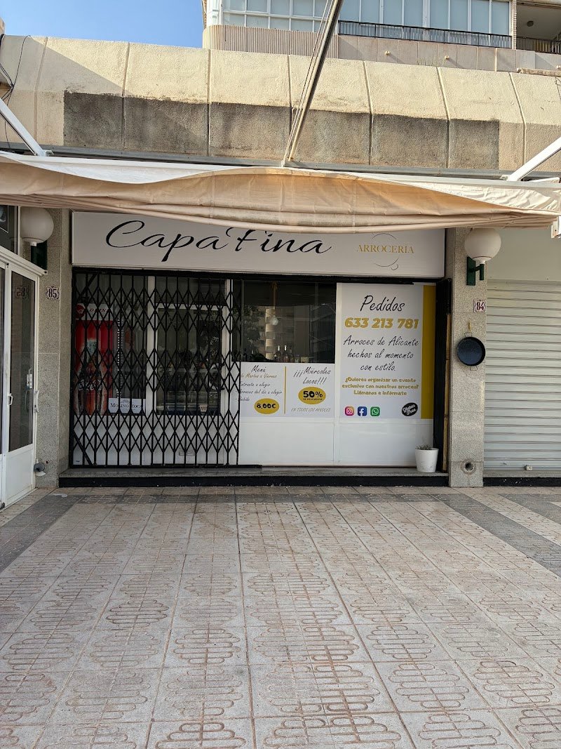 Arroceria Capa Fina - restaurante en Alicante, Alicante, España