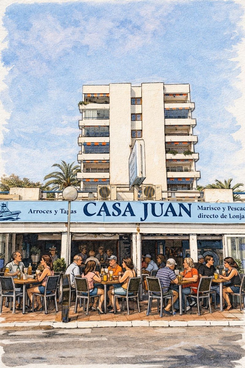 BAR CASA JUAN - restaurante en Alcalà de Xivert, Castellón, España