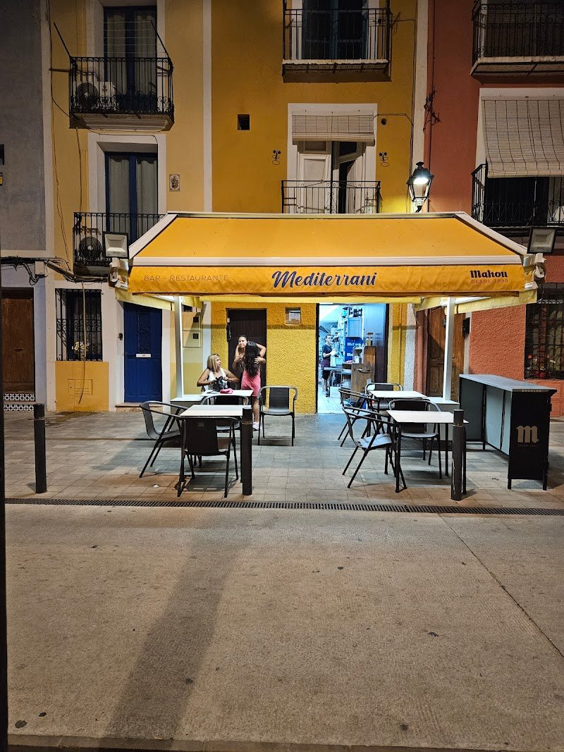 Bar Restaurante Mediterrani - restaurante en Villajoyosa, Alicante, España