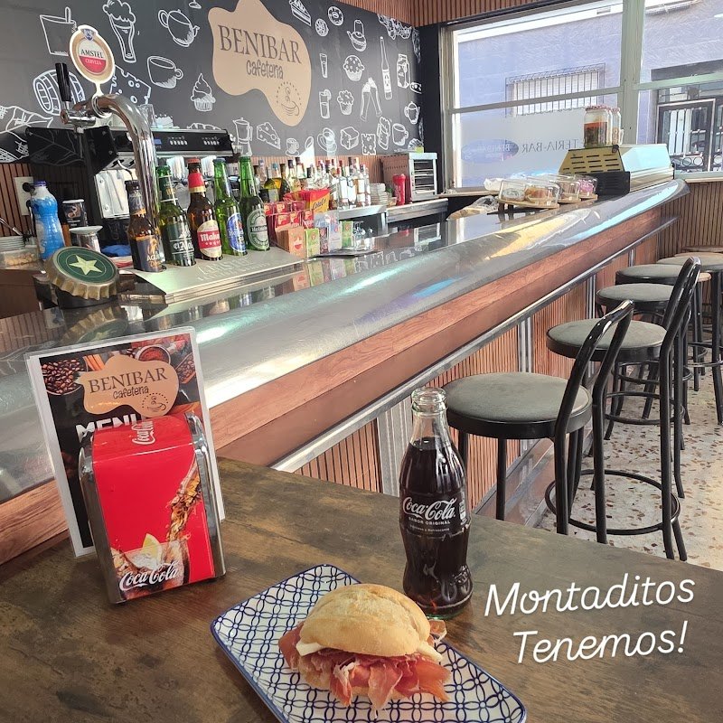 Benibar Cafeteria - restaurante en Elche, Alicante, España