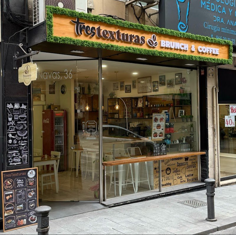Cafeteria Tres Texturas - Brunch & Coffee - restaurante en Alicante, Alicante, España