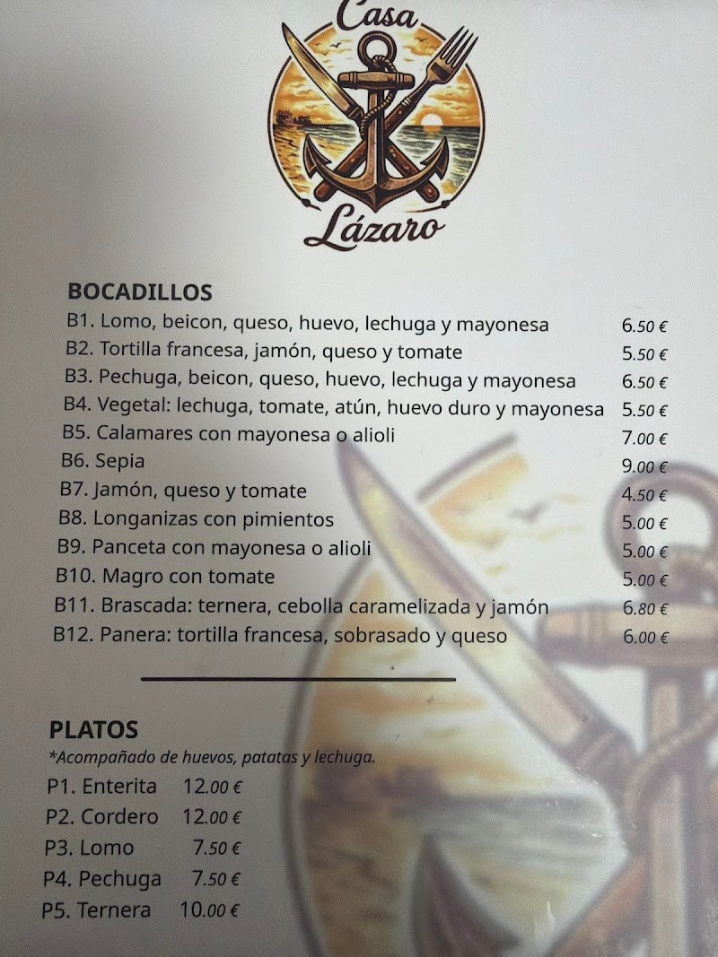 Casa Lazaro - restaurante en Moncofa, Castellón, España