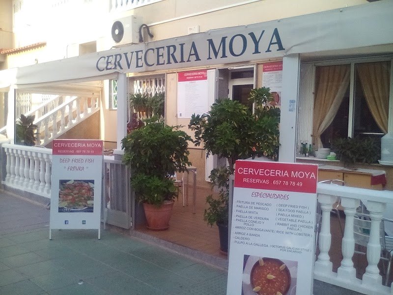 Cervecería Moya - restaurante en Pilar de la Horadada, Alicante, España