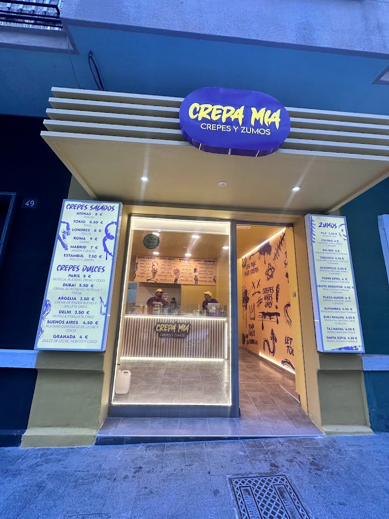 Creperia CrepaMia -Crepes, Café & Zumos- Halal - restaurante en Alicante, Alicante, España