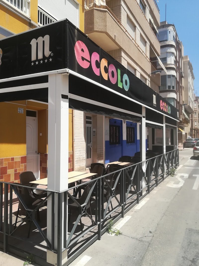 Eccolo Cafetería - restaurante en Santa Pola, Alicante, España