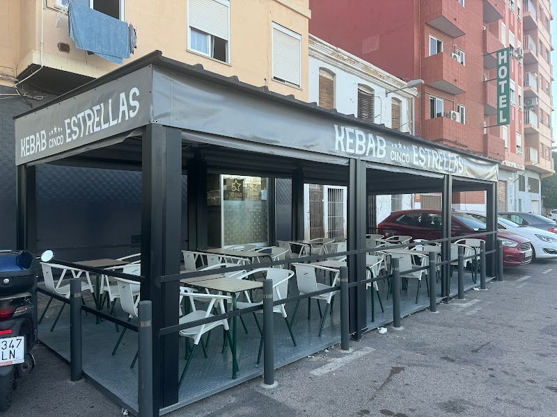 kebab cinco estrellas - restaurante en Sagunto, Valencia, España