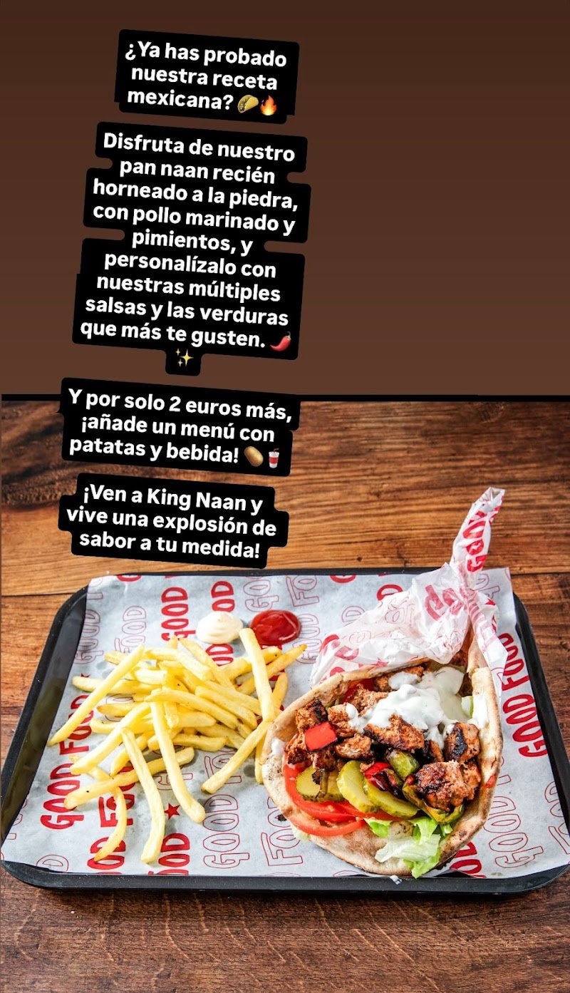 king Naan's - restaurante en Port de Sagunt, Valencia, España