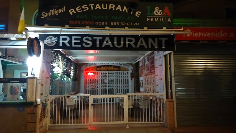 L&A Familia - restaurante en Orihuela Costa, Alicante, España