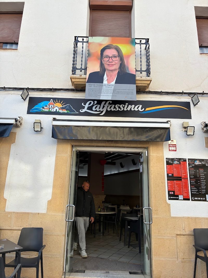 L'Alfassina Cafe Bar - restaurante en Alfaz del Pi, Alicante, España