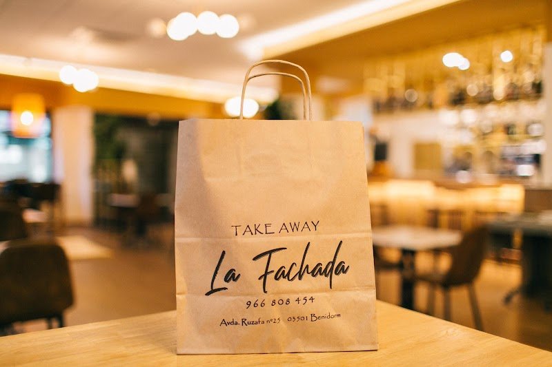 La fachada - restaurante en Benidorm, Alicante, España
