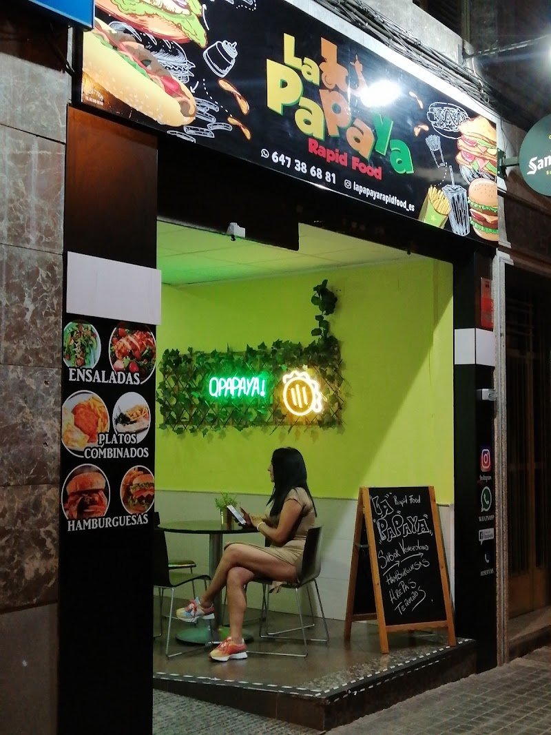 La Papaya Rapid Food - restaurante en Elche, Alicante, España