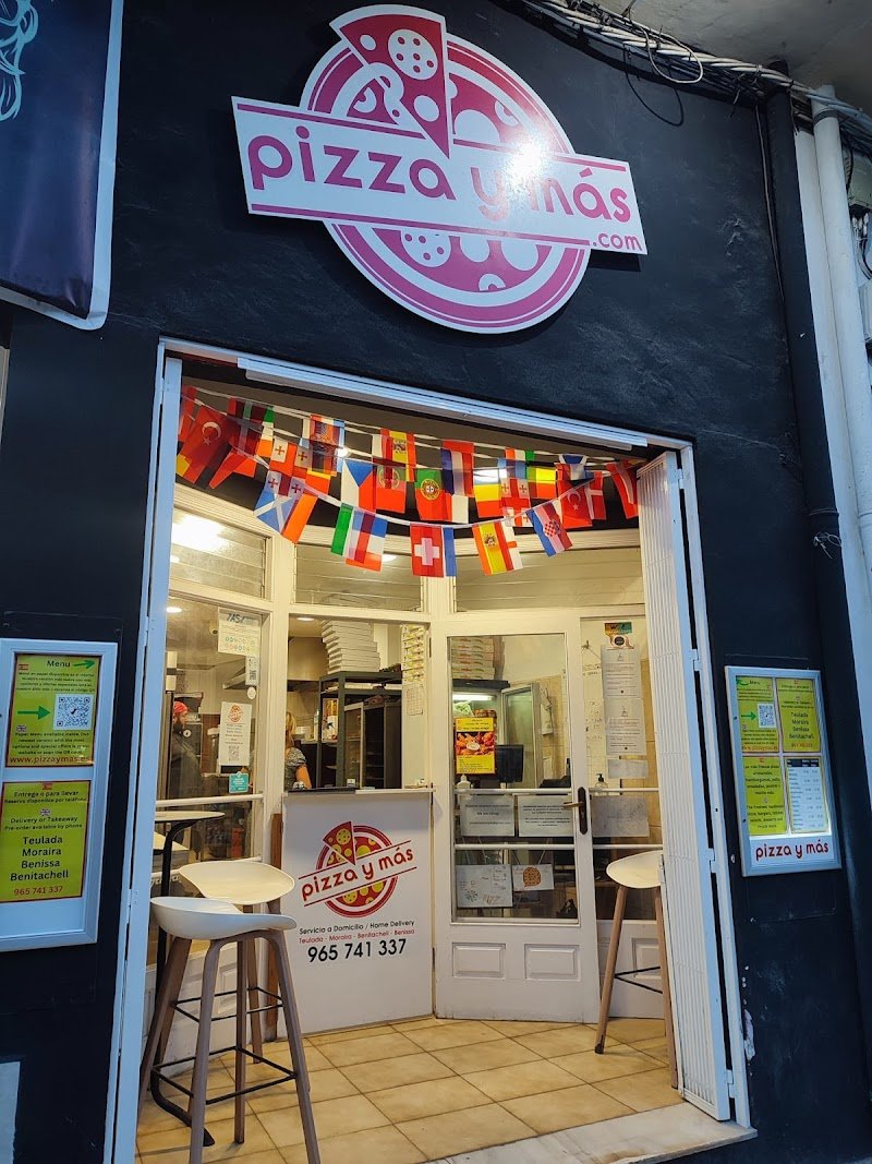 Pizza y Más - restaurante en Teulada, Alicante, España