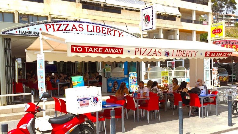 Pizzas Liberty - restaurante en Villajoyosa, Alicante, España