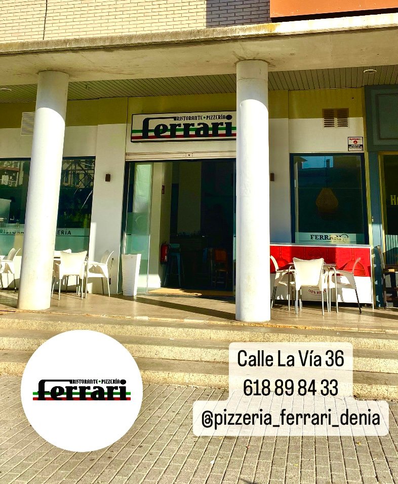 Pizzería Ferrari - restaurante en Dénia, Alicante, España