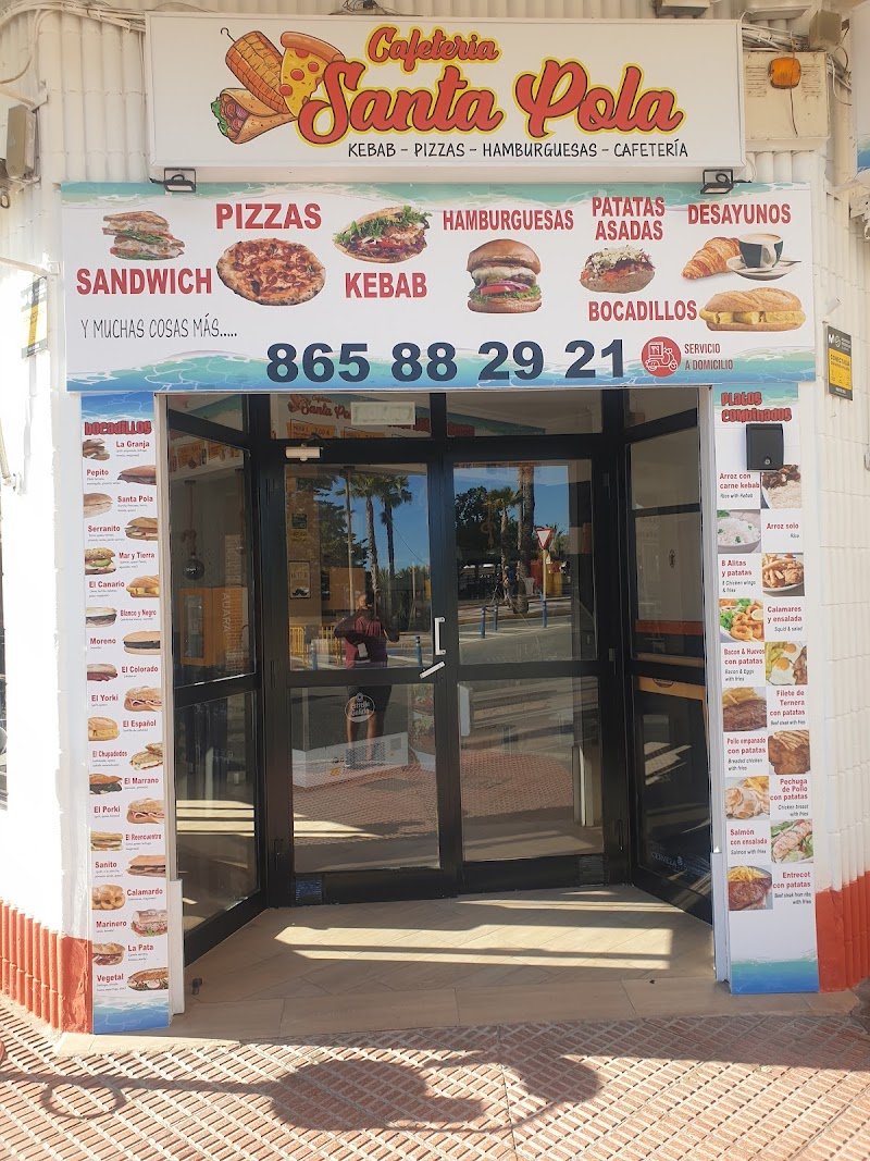 Pizzeria kebab santapola - restaurante en Santa Pola, Alicante, España