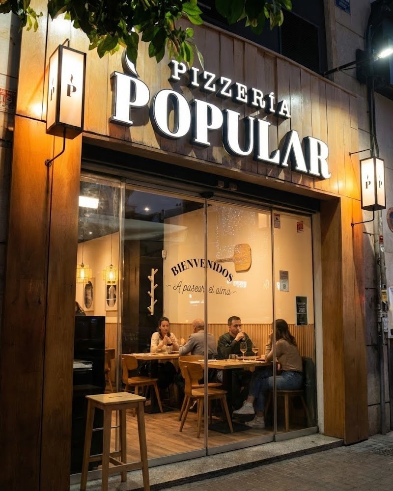 🍕Pizzería Popular Ruzafa - restaurante en Valencia, Valencia, España