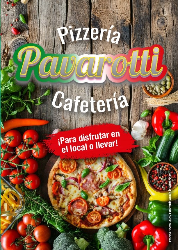 PizzeriaCafeteríaPavarotti - restaurante en Gandía, Valencia, España