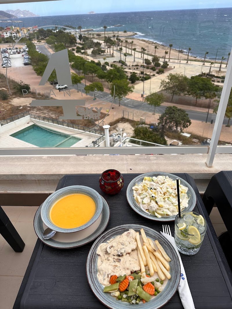 Planta 4 Sky Bar, Rooftop Hotel Vistamar - restaurante en Villajoyosa, Alicante, España