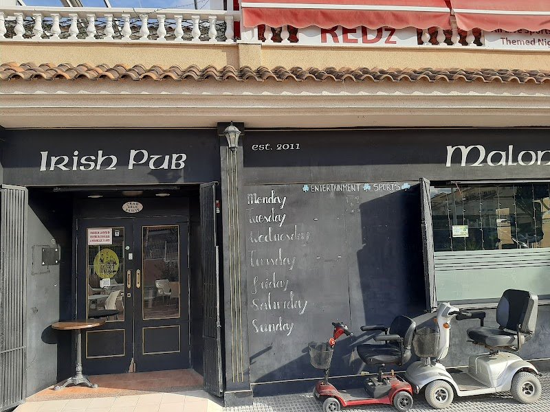 Pub Molly Malones - restaurante en Santa Pola, Alicante, España