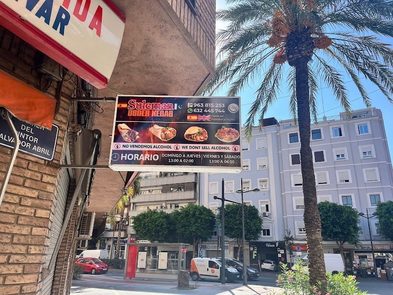 Suleman Doner Kebab y pizza - restaurante en Valencia, Valencia, España