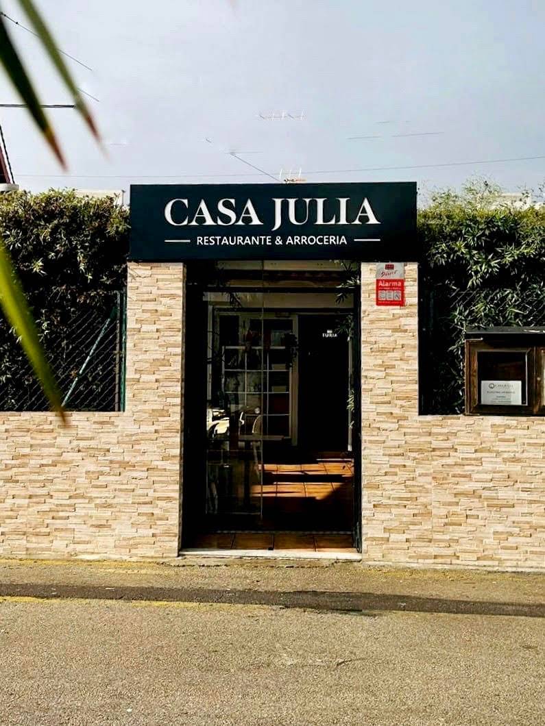 Restaurante Arrocería Casa Julia Grao de Gandía . Restaurante cocina mediterranea.
